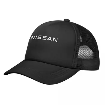 Эластичная шляпа дальнобойщика NISSAN, сетчатая бейсболка, регулируемые шляпы с застежкой на пуговицу для мужчин и женщин, удобные дышащие